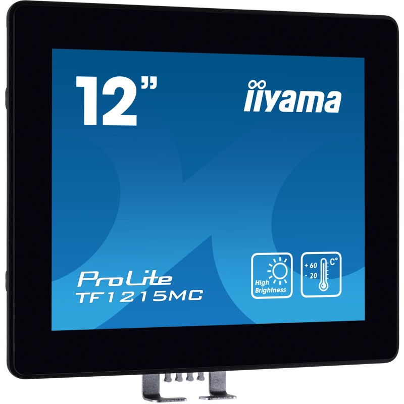 Buy IIYAMA TF1215MC-B1 - 12.1" PCAP 10pt Touchscreen (4:3) - Black, HDMI+DP+VGA,... in Cyprus, Nicosia, Limassol, Larnaka, Pafos