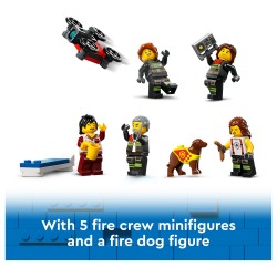 LEGO City Feuerwehrstation mit Drehleiterfahrzeug 60414 — Buy in Cyprus with Fast Delivery
