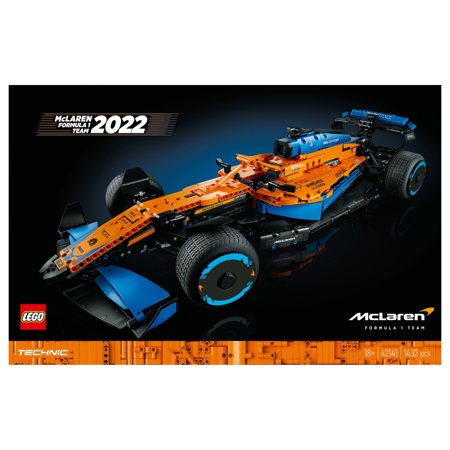 LEGO Technic McLaren Formel 1 Rennwagen 42141 — Buy in Cyprus with Fast Delivery