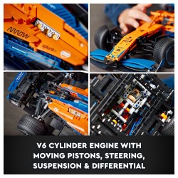 LEGO Technic McLaren Formel 1 Rennwagen 42141 — Buy in Cyprus with Fast Delivery