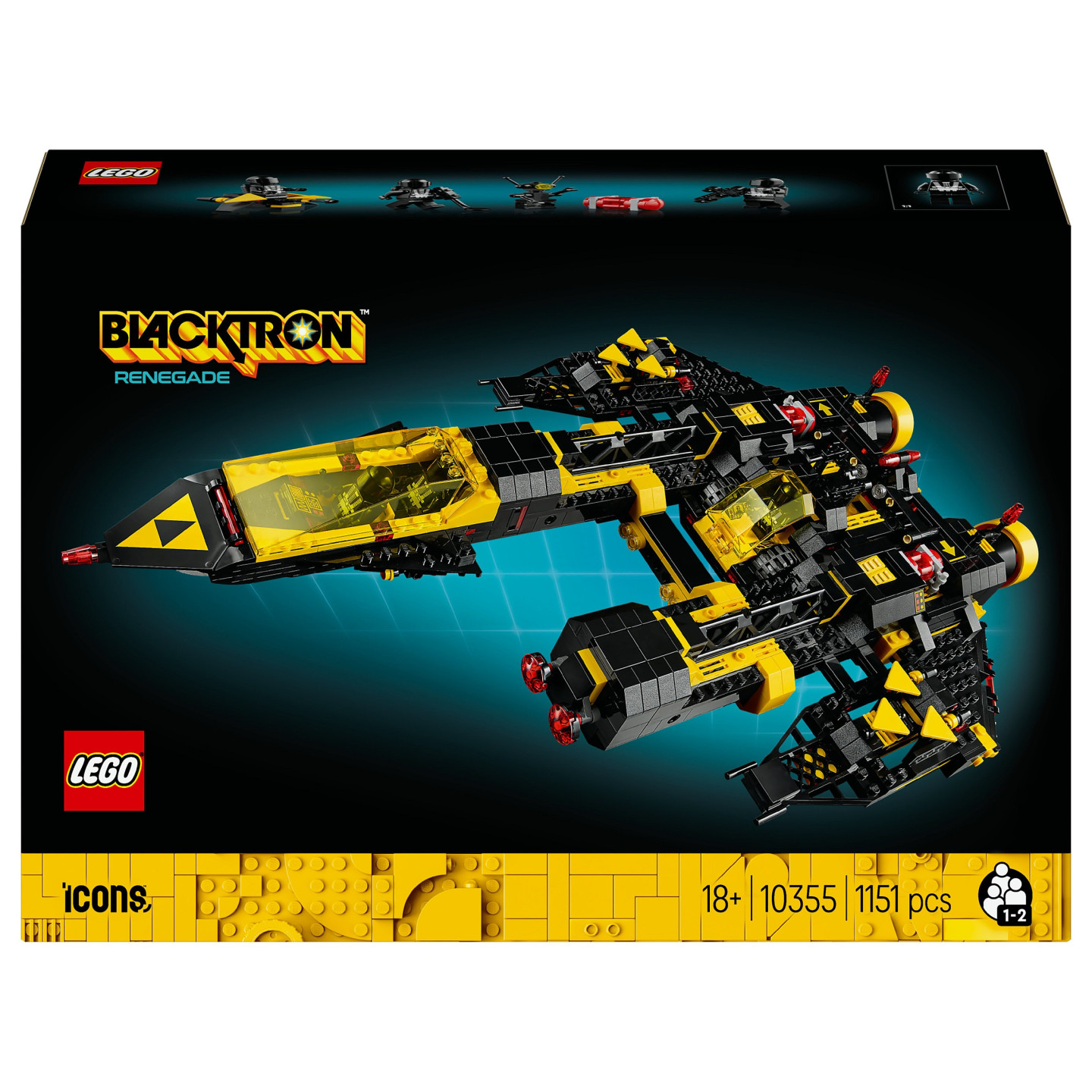 LEGO Icons 10355 Blacktron Renegade — Buy in Cyprus with Fast Delivery