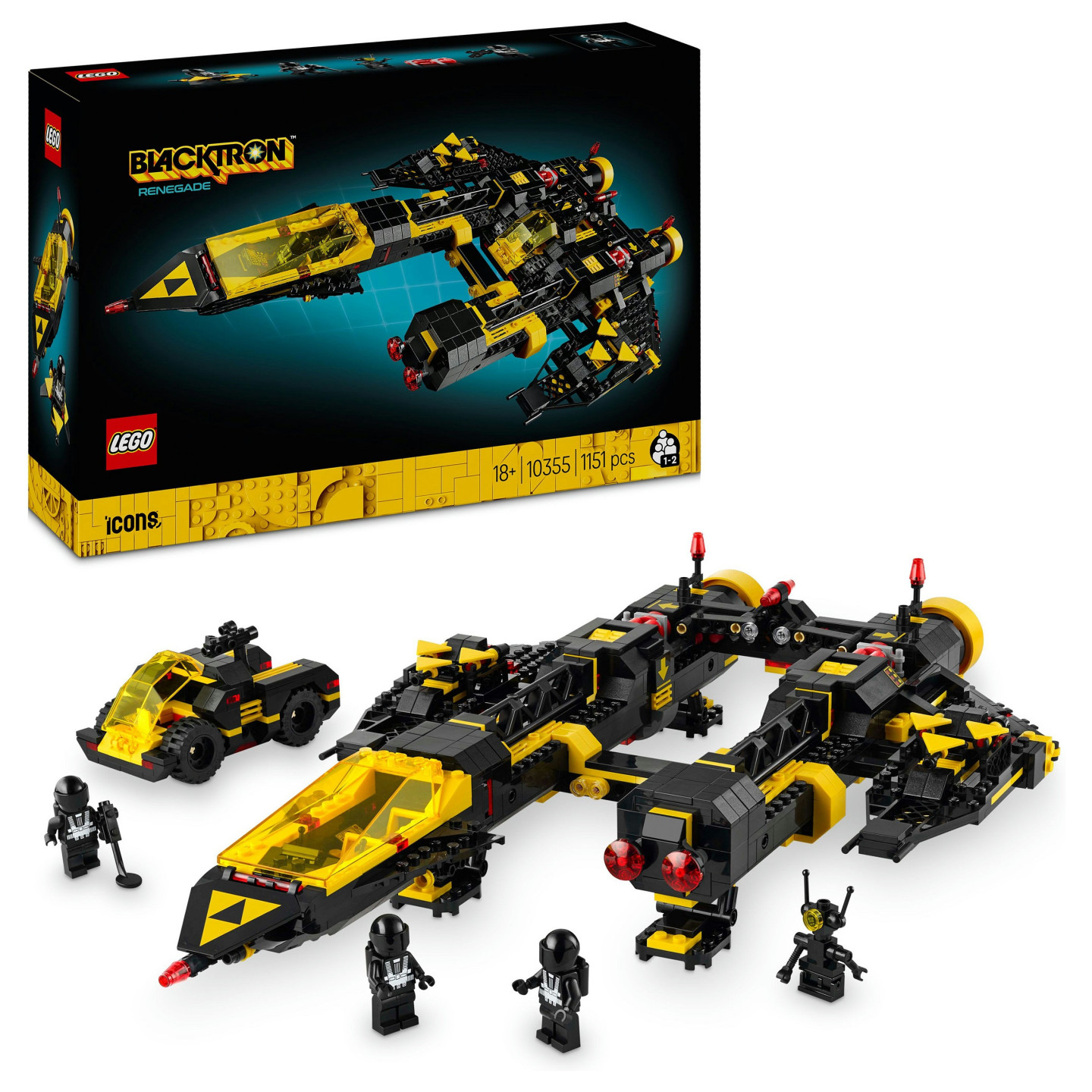 LEGO Icons 10355 Blacktron Renegade — Buy in Cyprus with Fast Delivery