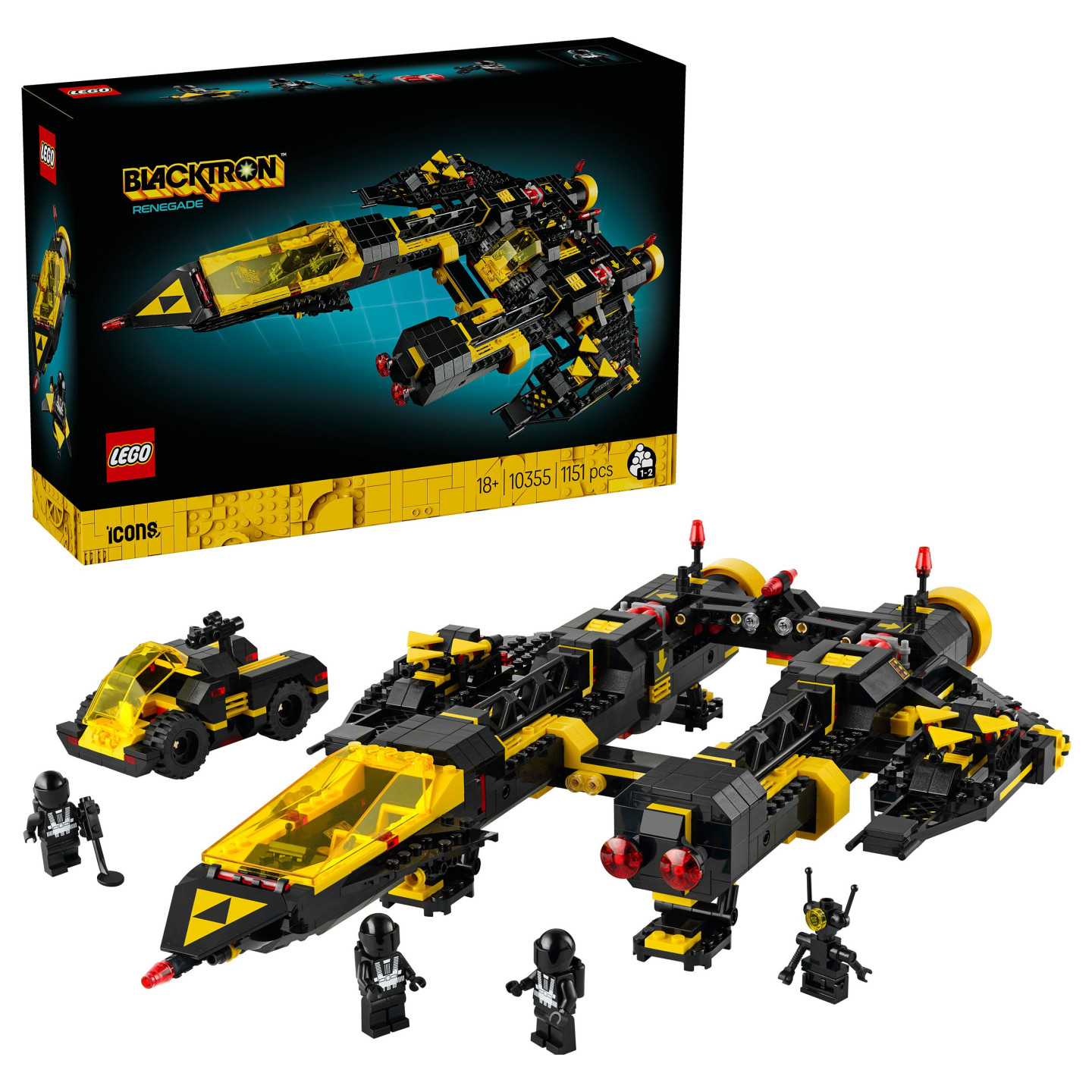 LEGO Icons 10355 Blacktron Renegade — Buy in Cyprus with Fast Delivery