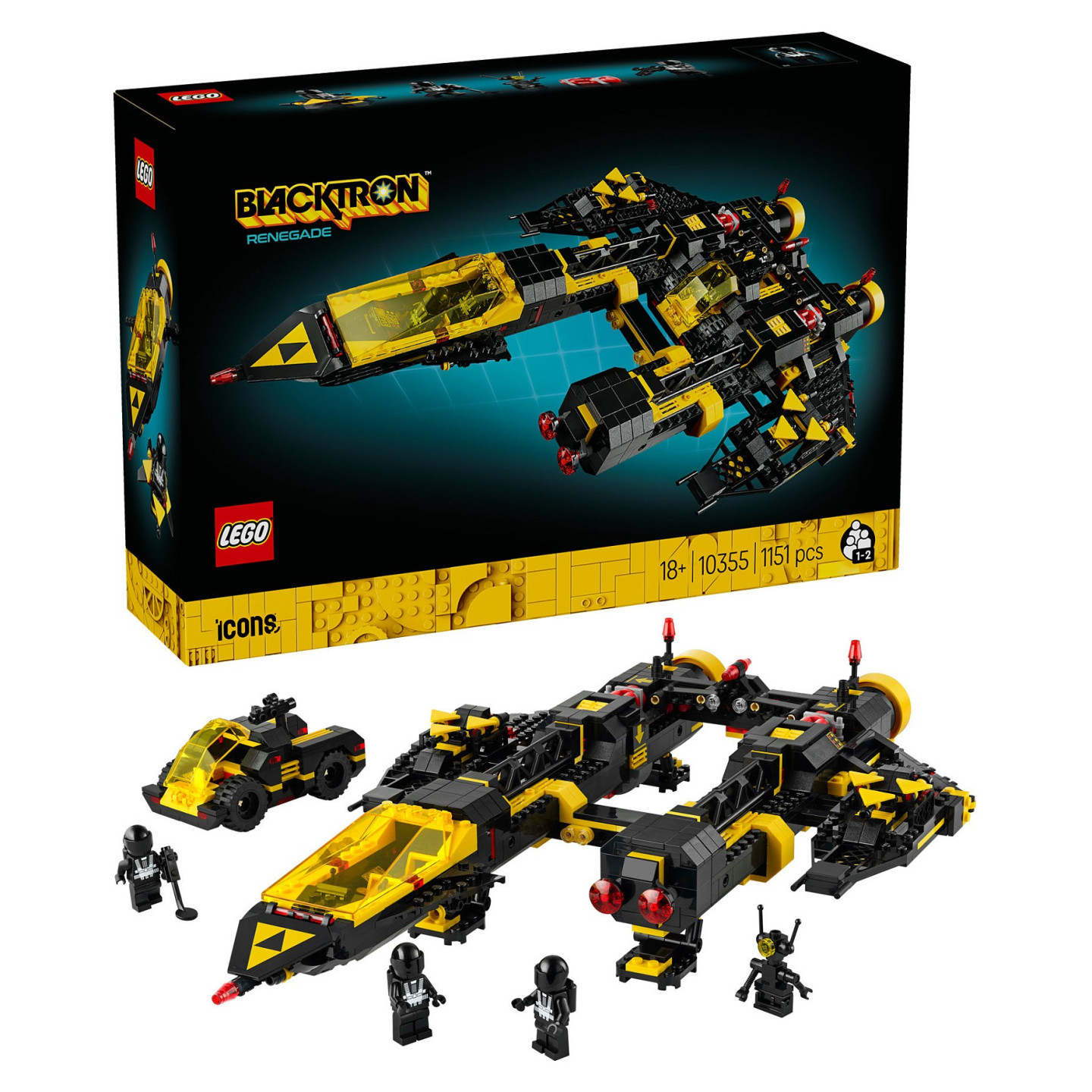 LEGO Icons 10355 Blacktron Renegade — Buy in Cyprus with Fast Delivery