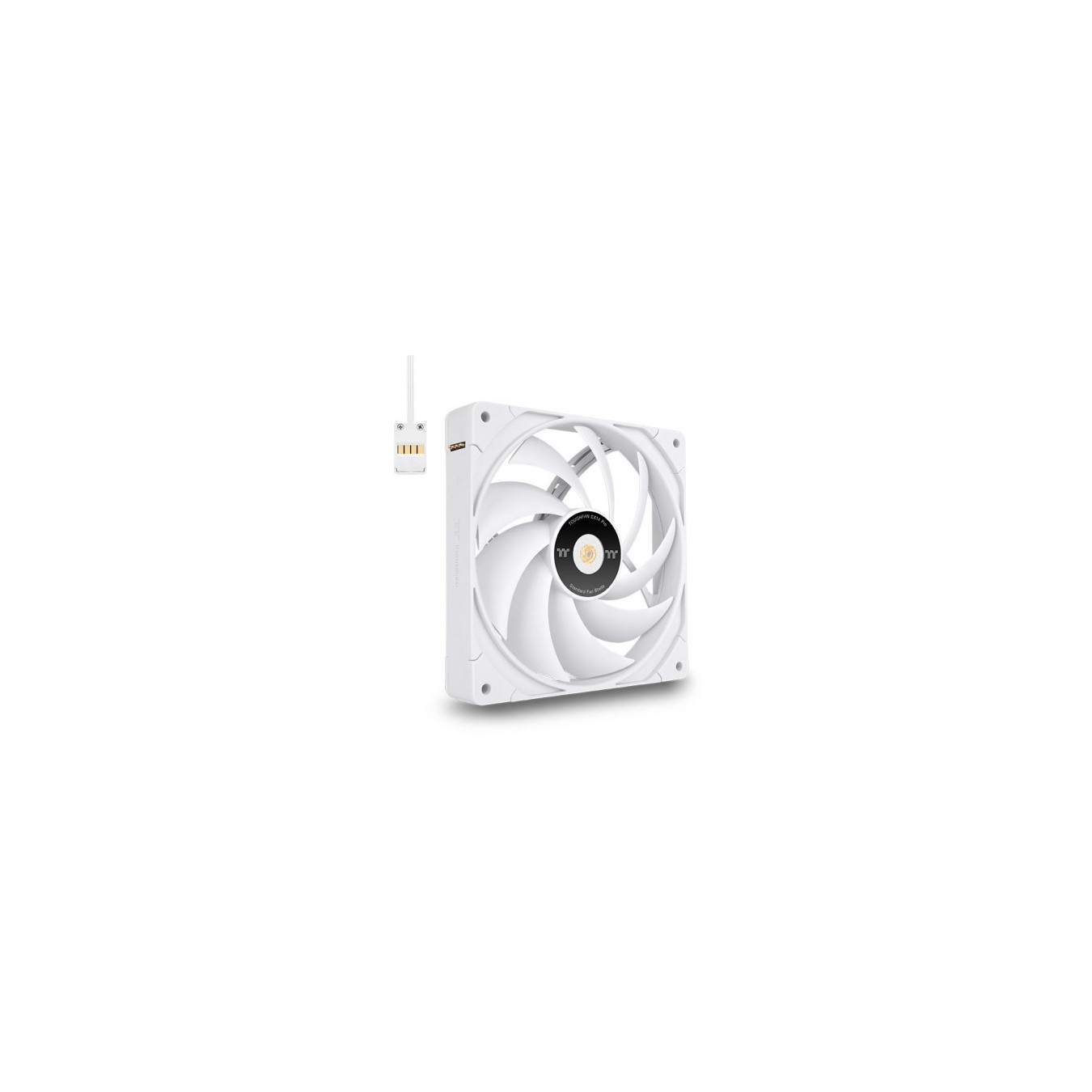 Thermaltake TOUGHFAN EX14 Pro - 140mm White Fan, 500–2000 RPM, 3-Pack (Swappable Edition) — Buy in Cyprus with Fast Delivery