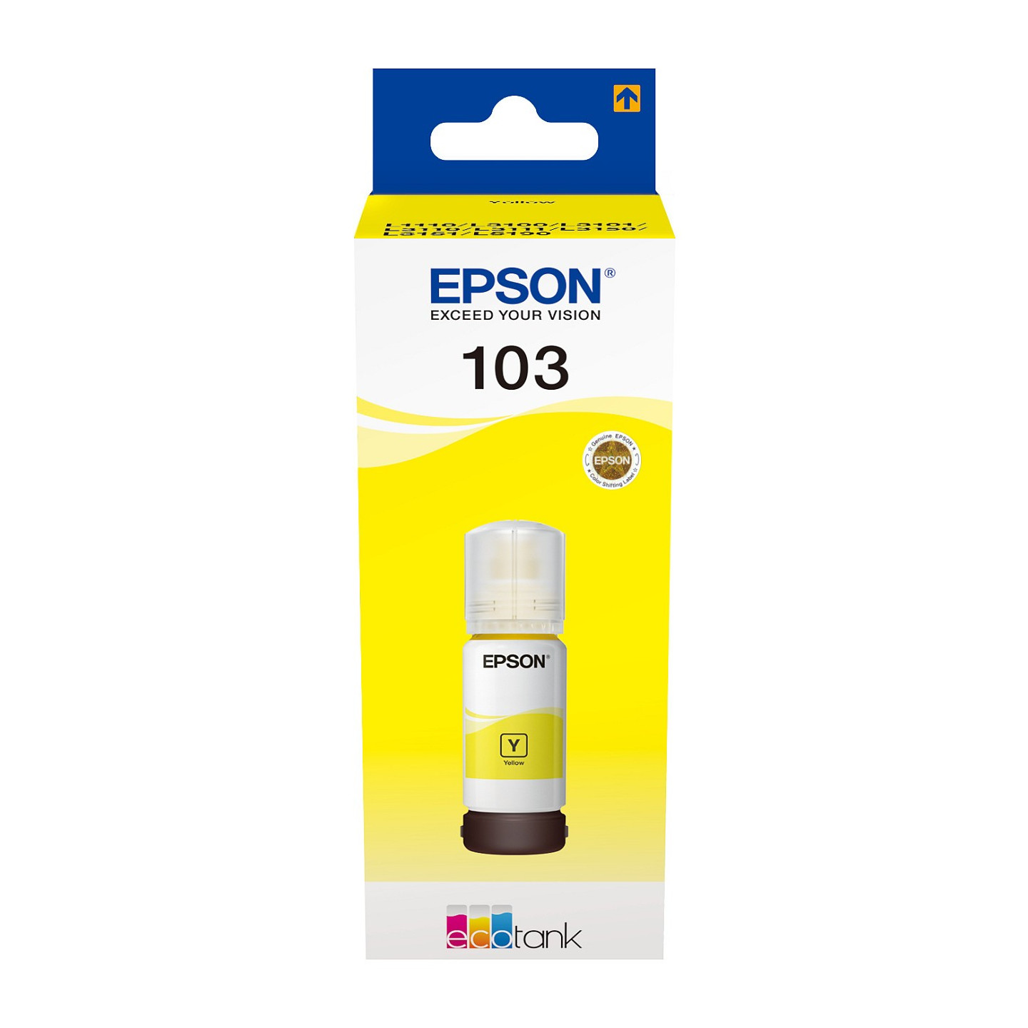 Epson Ink 103 Yellow (C13T00S44A) — Buy in Cyprus with Fast Delivery — Armenius Store Cyprus