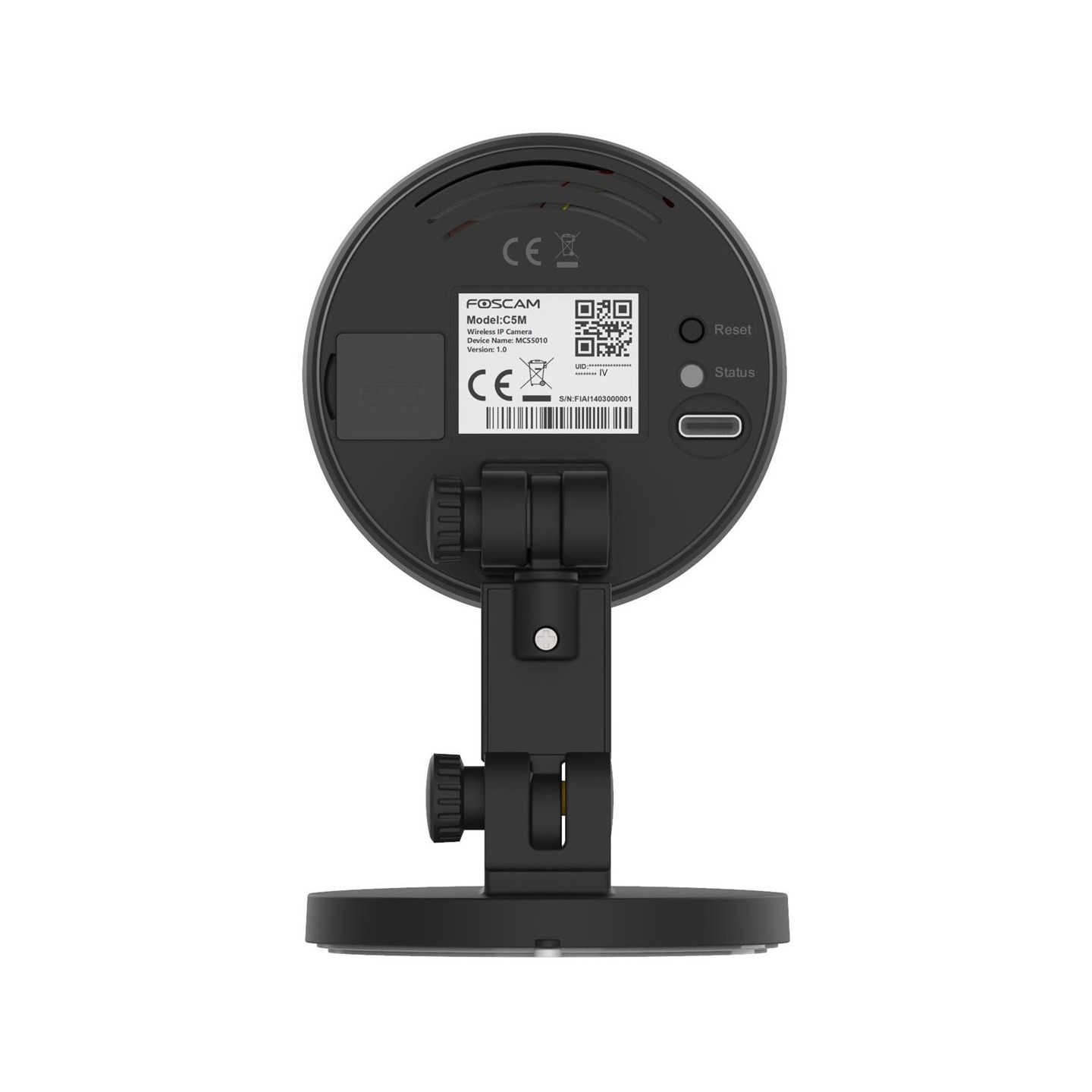 Foscam C5M Überwachungskamera Schwarz — Buy in Cyprus with Fast Delivery