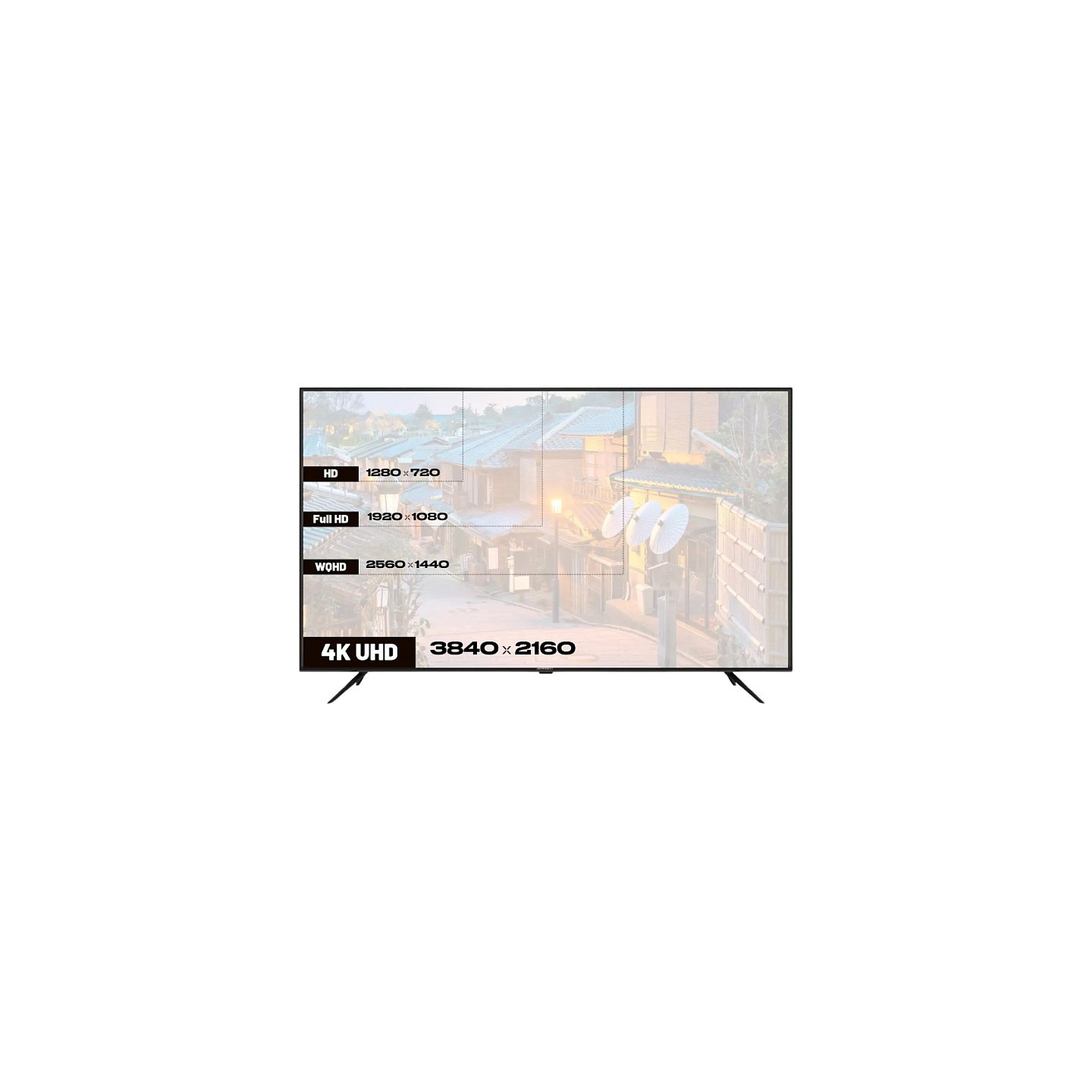 139.0cm 55' (3840x2160) JAPANNEXT JN-IPS550UHD60F 16:9 IPS 60Hz HDMI USB WLAN Speaker Black — Buy in Cyprus with Fast Delivery