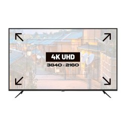 139.0cm 55' (3840x2160) JAPANNEXT JN-IPS550UHD60F 16:9 IPS 60Hz HDMI USB WLAN Speaker Black — Buy in Cyprus with Fast Delivery