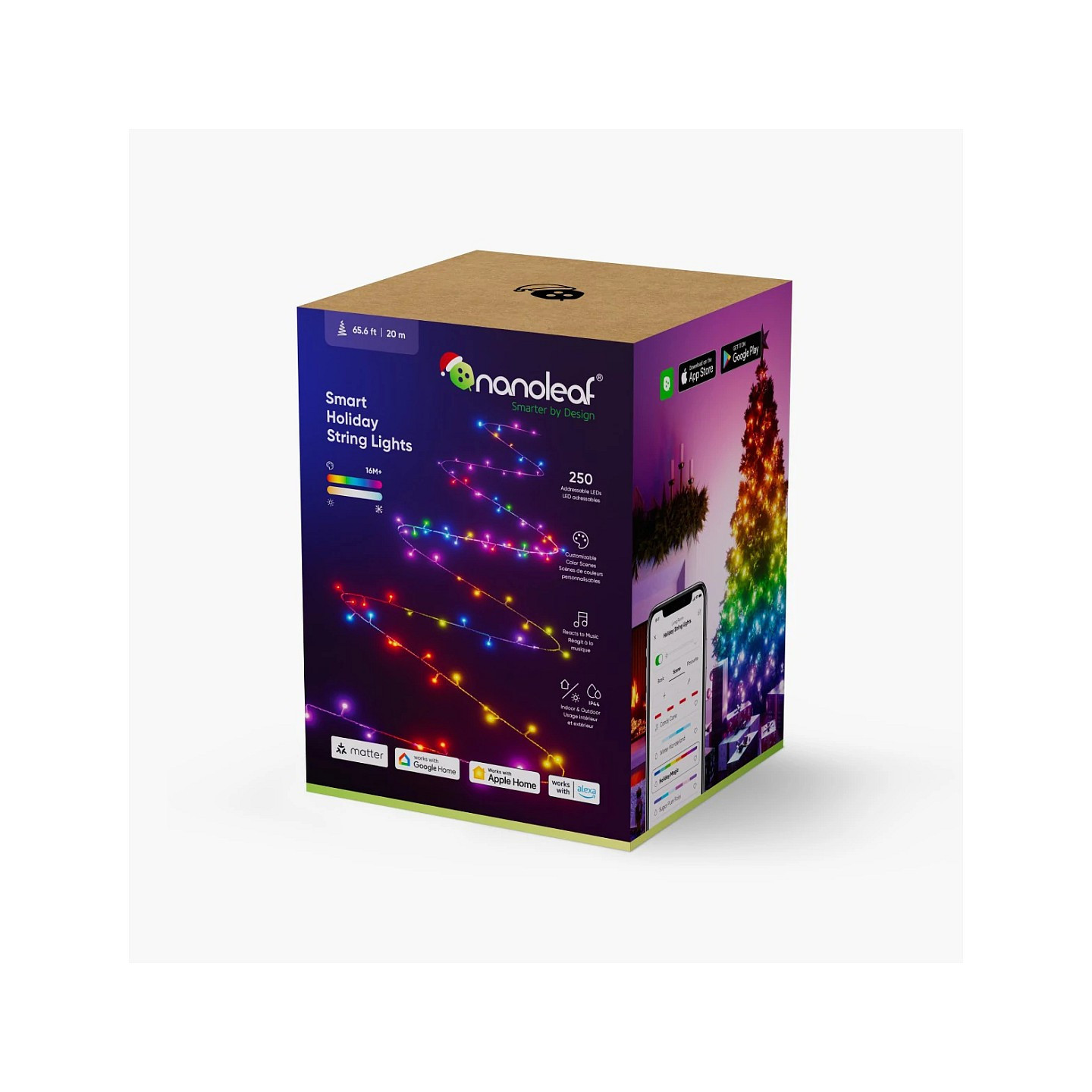 Nanoleaf Holiday Lichterkette 250 LED. 20m — Buy in Cyprus with Fast Delivery