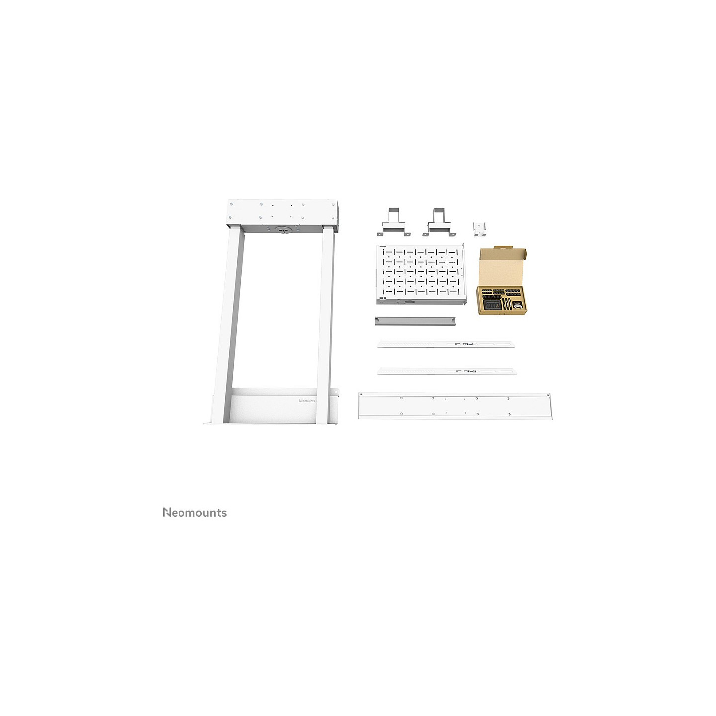 Neomounts Motorisierte Wandhalterung für Flachbild-Fernseher bis 100'' (254 cm) 110Kg WL55-875WH1 White