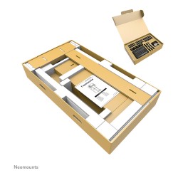 Neomounts Motorisierte Wandhalterung für Flachbild-Fernseher bis 100'' (254 cm) 110Kg WL55-875WH1 White