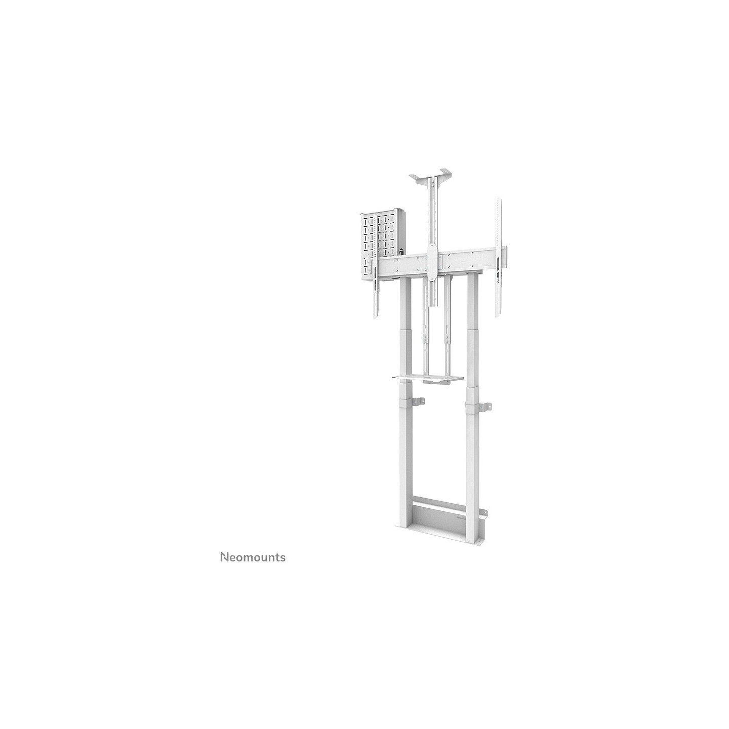 Neomounts Motorisierte Wandhalterung für Flachbild-Fernseher bis 100'' (254 cm) 110Kg WL55-875WH1 White