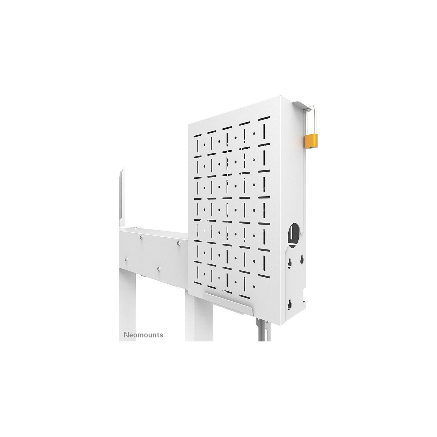 Neomounts Motorisierte Wandhalterung für Flachbild-Fernseher bis 100'' (254 cm) 110Kg WL55-875WH1 White