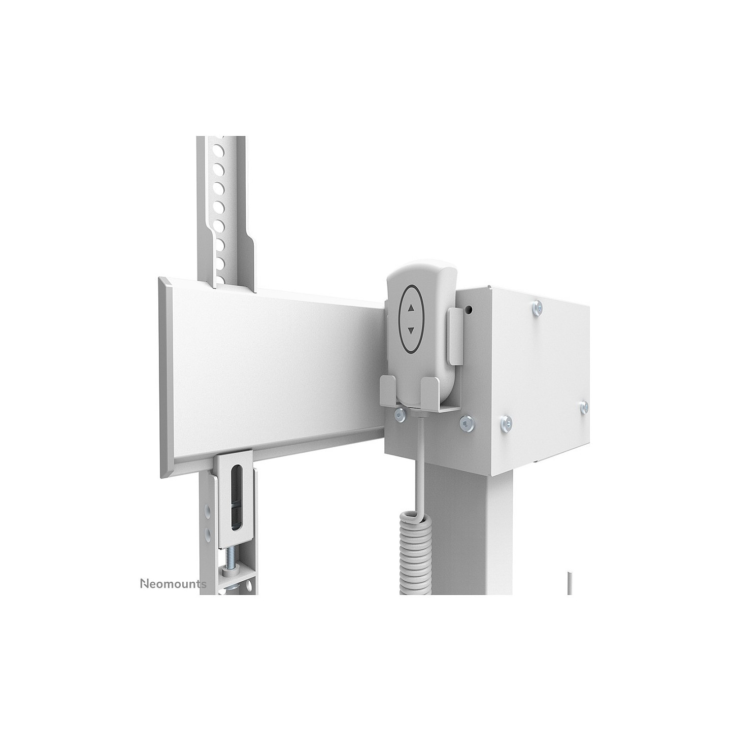 Neomounts Motorisierte Wandhalterung für Flachbild-Fernseher bis 100'' (254 cm) 110Kg WL55-875WH1 White