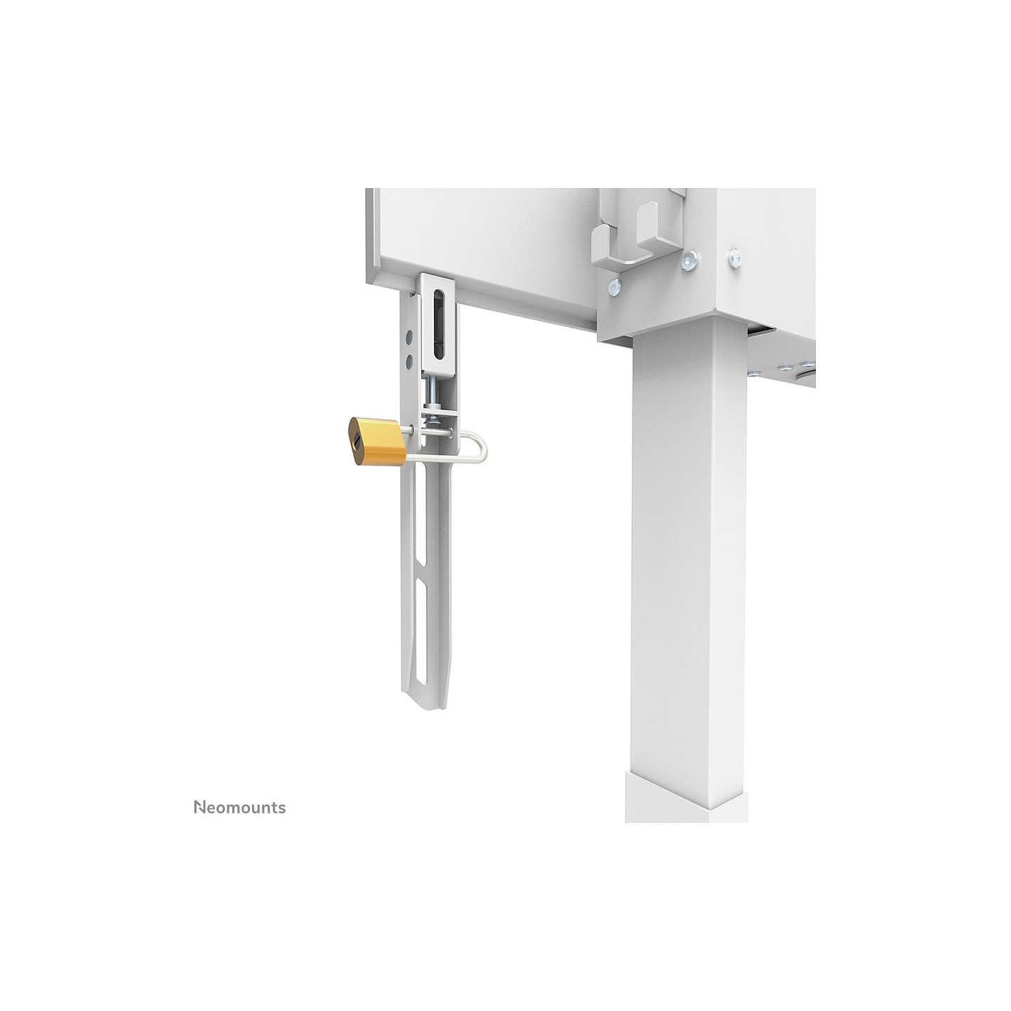 Neomounts Motorisierte Wandhalterung für Flachbild-Fernseher bis 100'' (254 cm) 110Kg WL55-875WH1 White