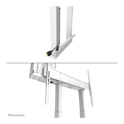 Neomounts Motorisierte Wandhalterung für Flachbild-Fernseher bis 100'' (254 cm) 110Kg WL55-875WH1 White