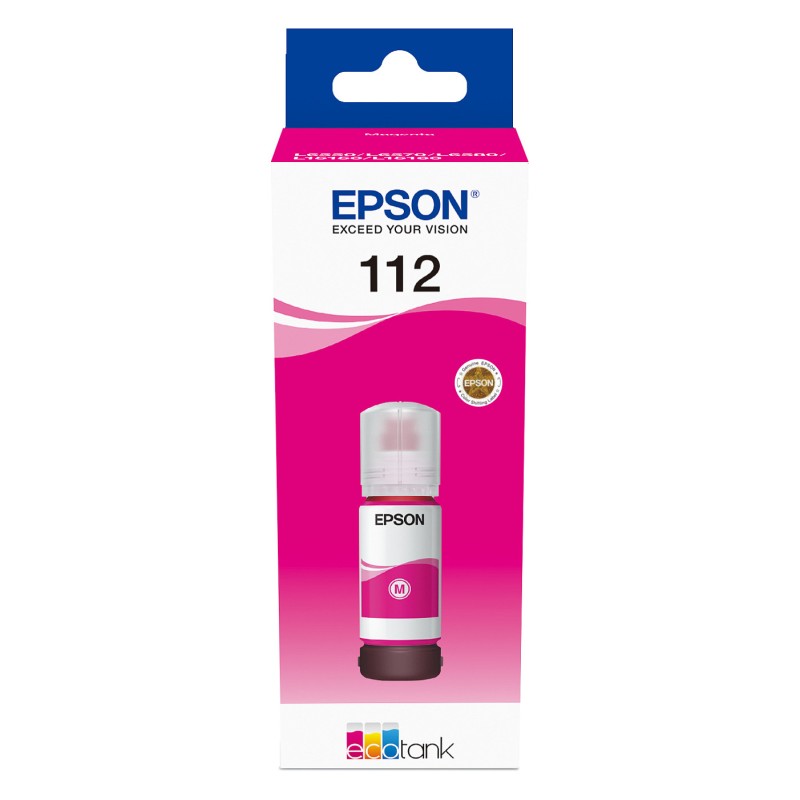 Epson Ink 112 Pigment Magenta (C13T06C34A) — Buy in Cyprus with Fast Delivery