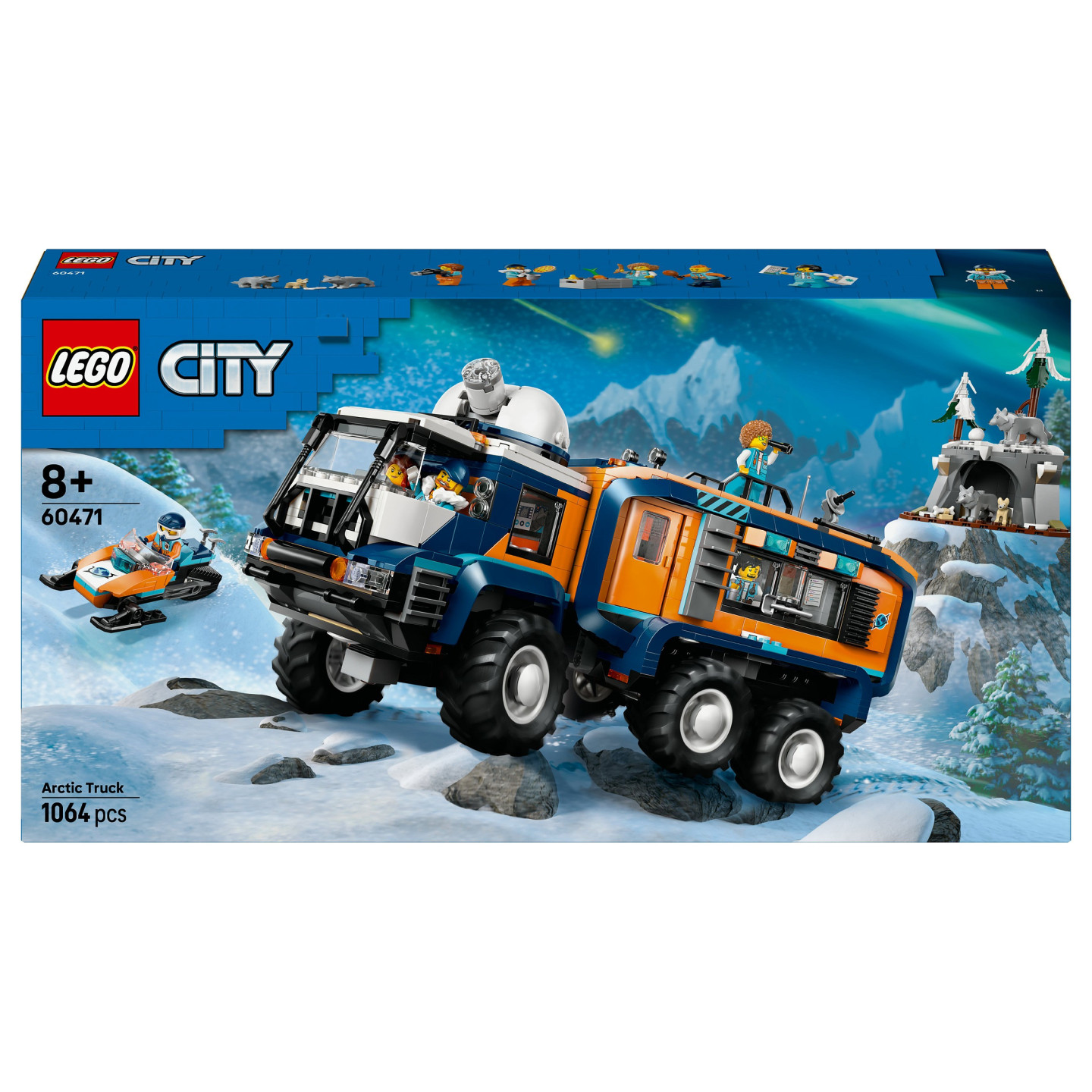LEGO 60471 City Arktis-Truck mit Labor — Buy in Cyprus with Fast Delivery