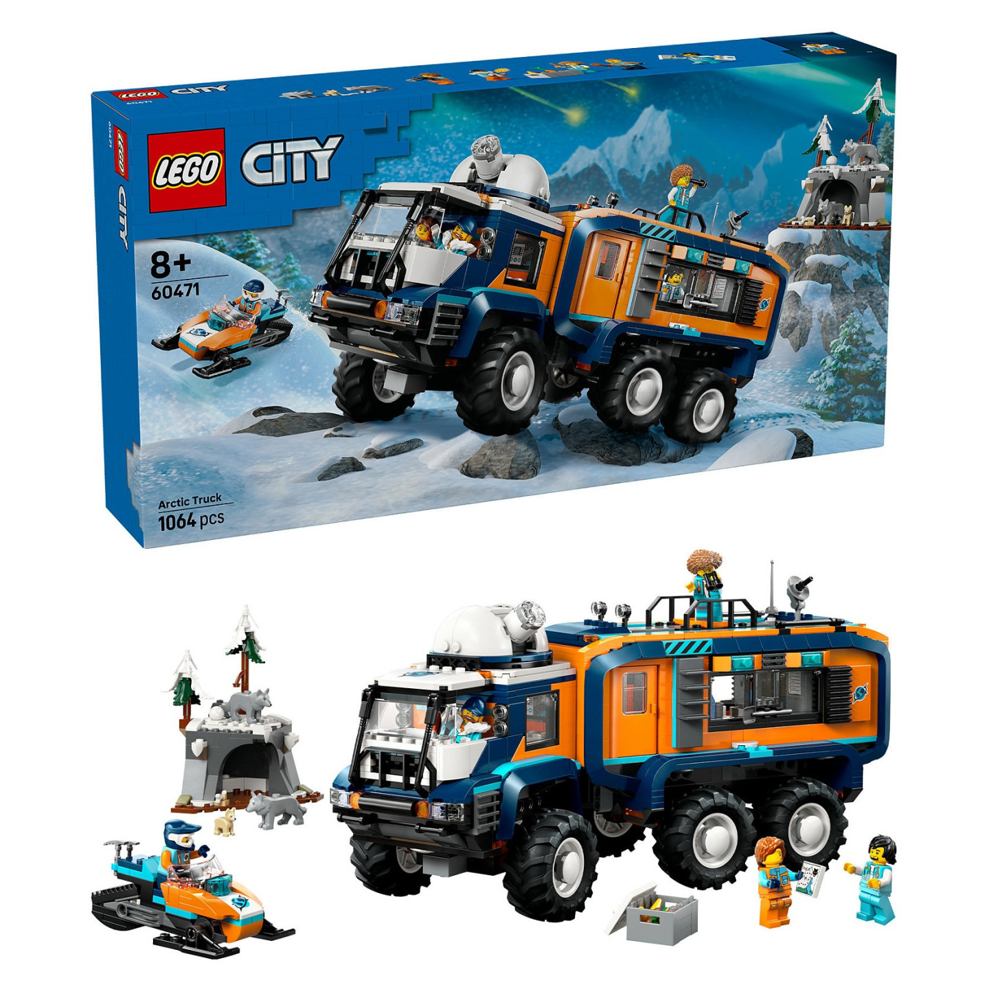 LEGO 60471 City Arktis-Truck mit Labor — Buy in Cyprus with Fast Delivery