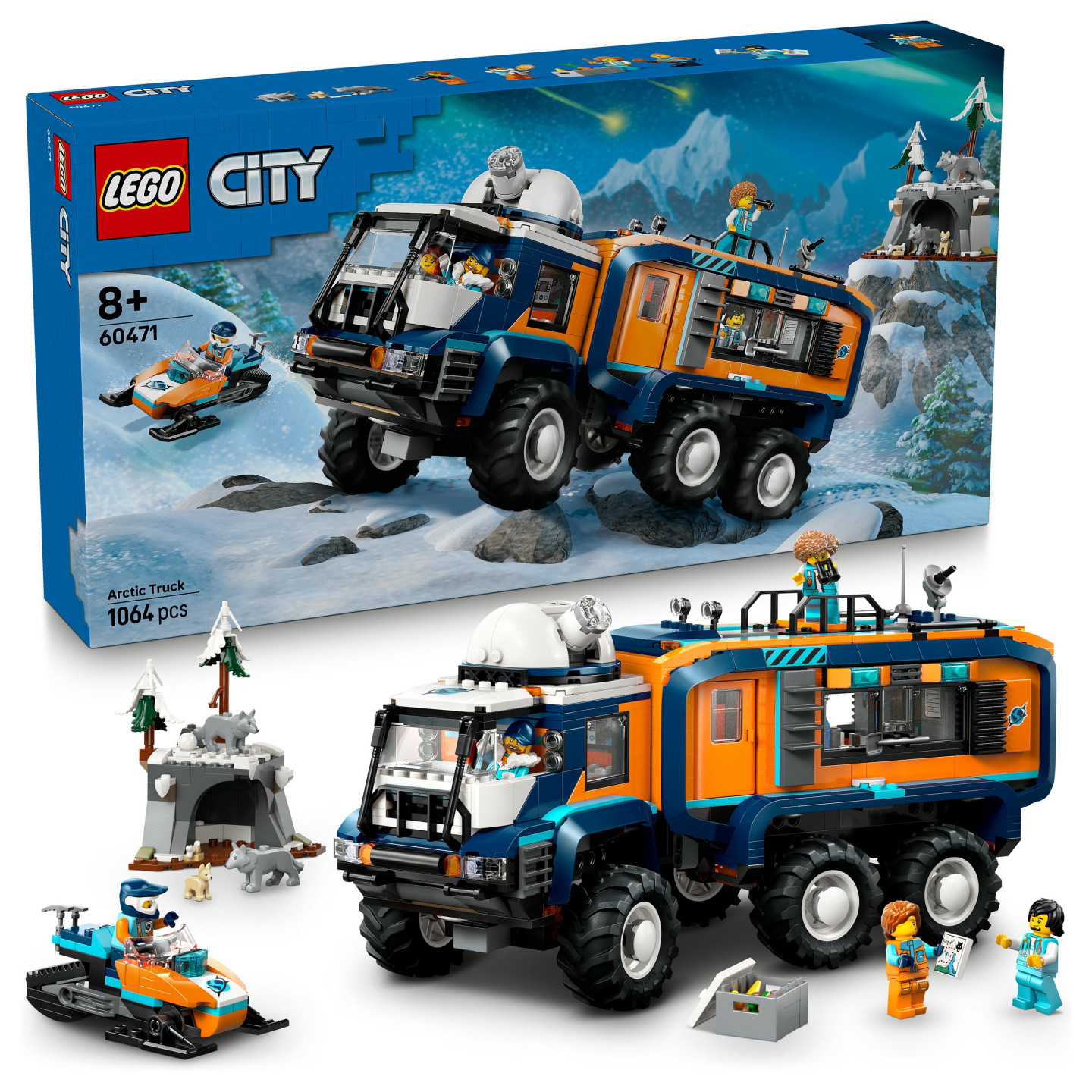 LEGO 60471 City Arktis-Truck mit Labor — Buy in Cyprus with Fast Delivery