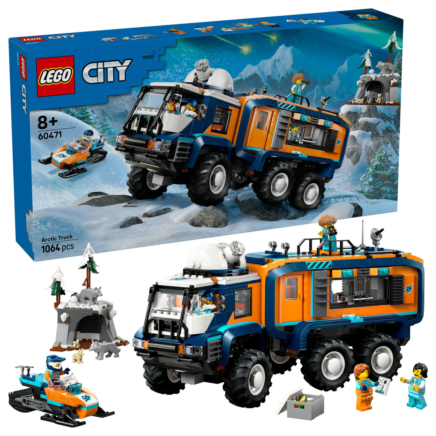LEGO 60471 City Arktis-Truck mit Labor — Buy in Cyprus with Fast Delivery