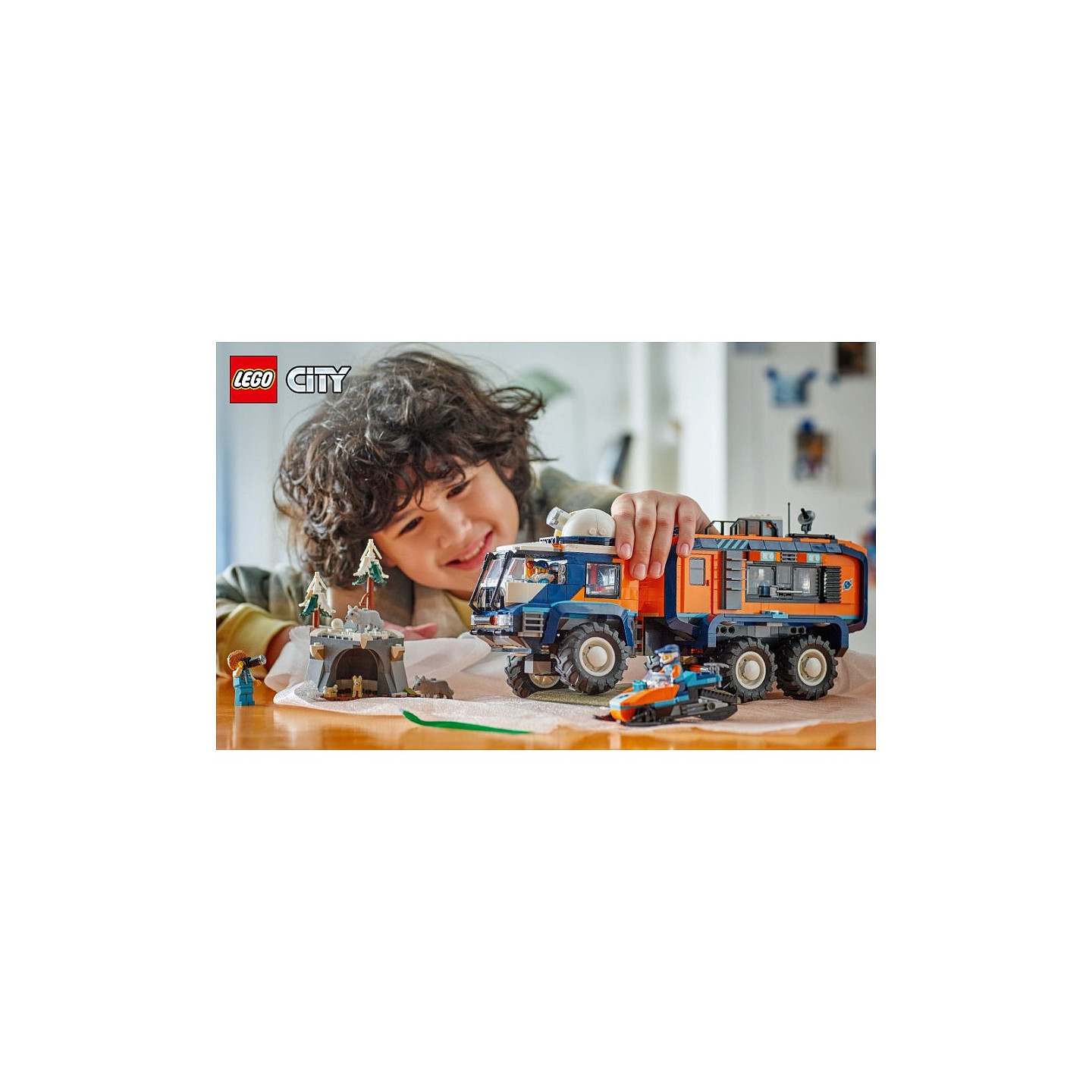 LEGO 60471 City Arktis-Truck mit Labor — Buy in Cyprus with Fast Delivery