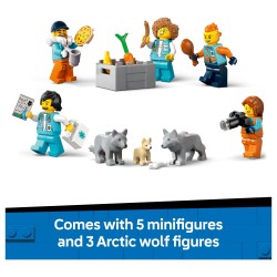 LEGO 60471 City Arktis-Truck mit Labor — Buy in Cyprus with Fast Delivery