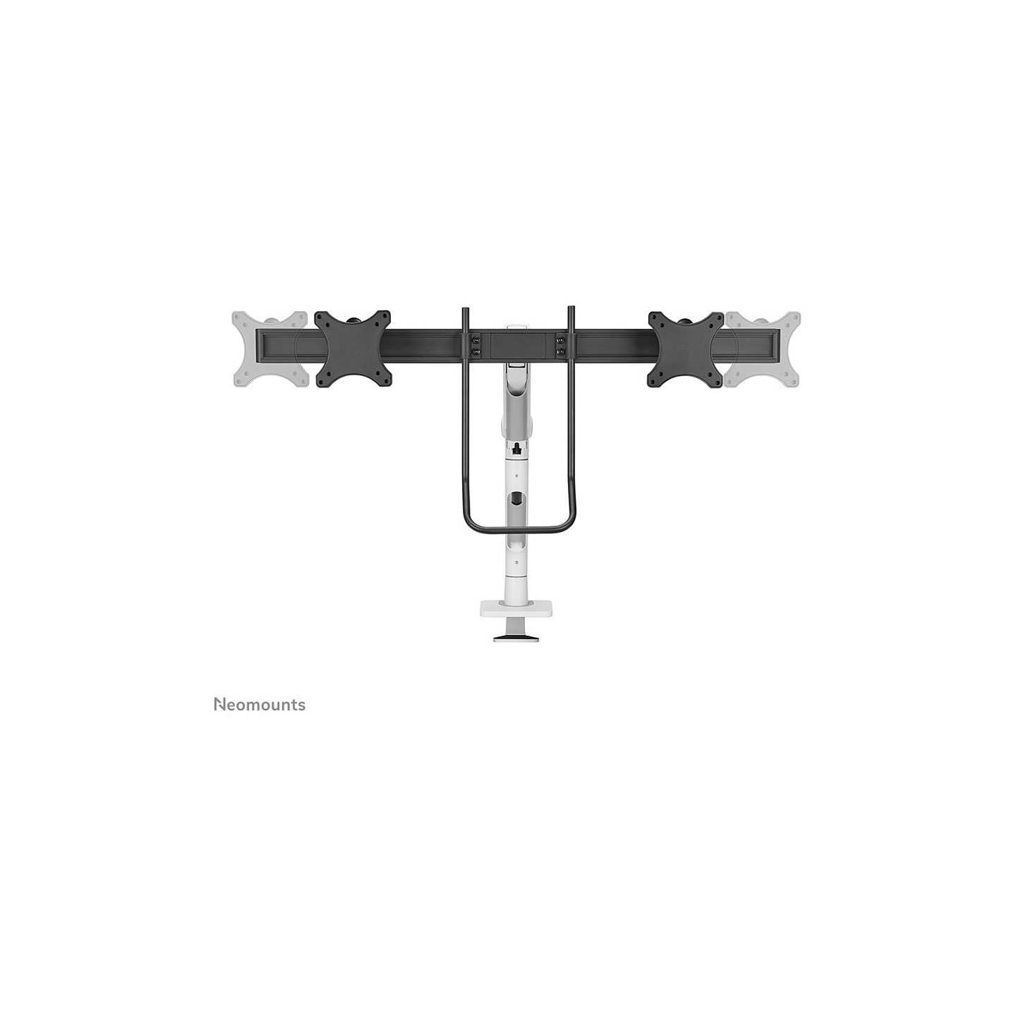 Full-Motion-Tischhalterung für 17-27' Bildschirme 16KG DS75S-950WH2 Neomounts White — Buy in Cyprus with Fast Delivery