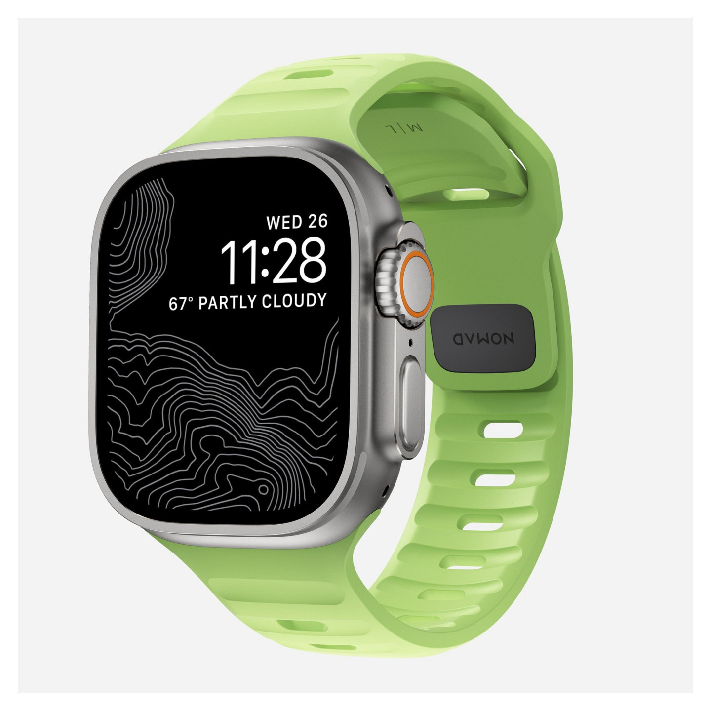 Nomad Sport Band 46mm 49mm Glow — Buy in Cyprus with Fast Delivery
