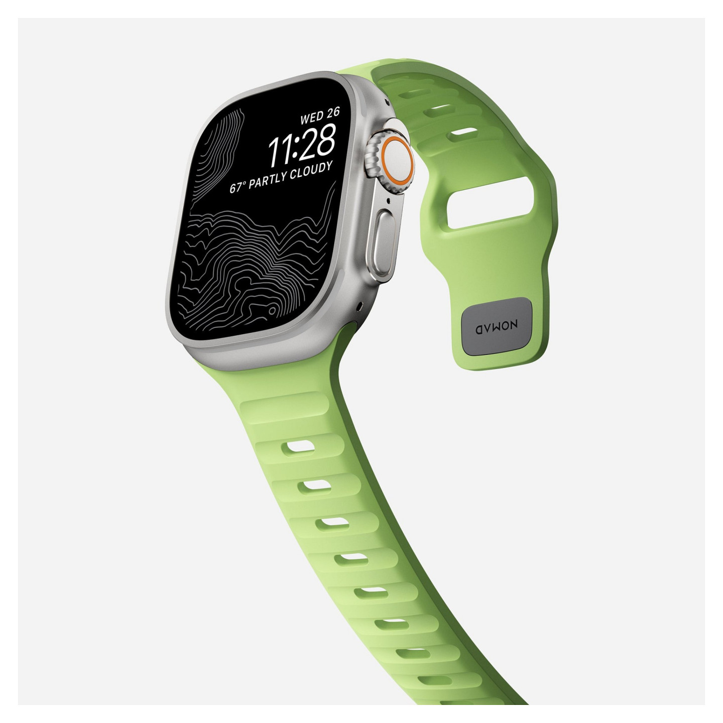 Nomad Sport Band 46mm 49mm Glow — Buy in Cyprus with Fast Delivery