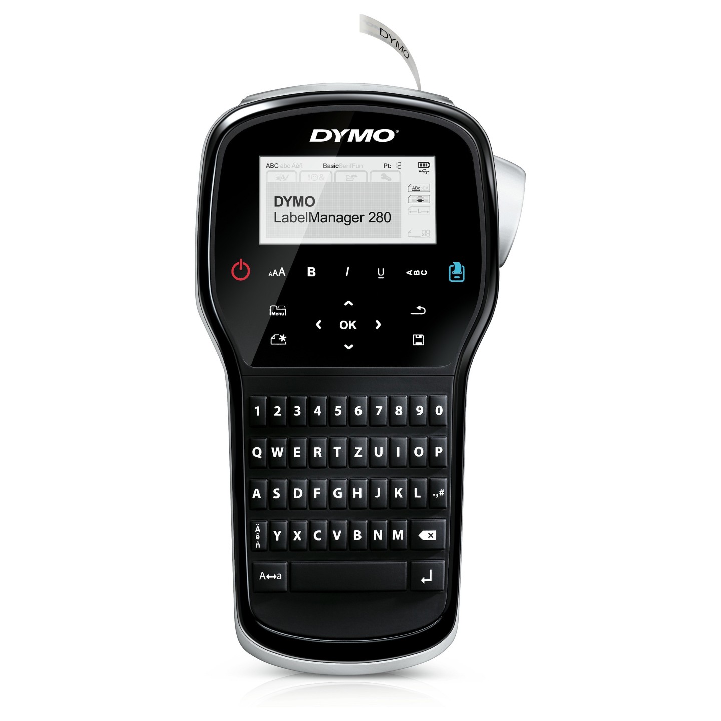 ET Dymo Beschriftungsgerät LabelManager 280 Tastatur QWERTZ KofferSet — Buy in Cyprus with Fast Delivery