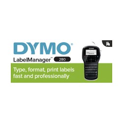 ET Dymo Beschriftungsgerät LabelManager 280 Tastatur QWERTZ KofferSet — Buy in Cyprus with Fast Delivery