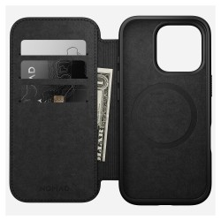 Nomad Modern Leather Folio iPhone 16 Pro Brown — Buy in Cyprus with Fast Delivery