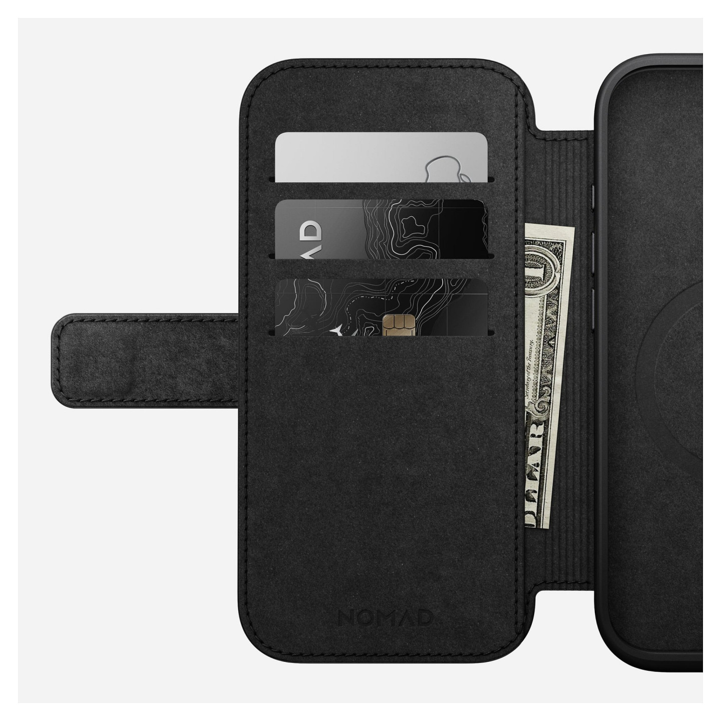 Nomad Modern Leather Folio iPhone 16 Pro Brown — Buy in Cyprus with Fast Delivery