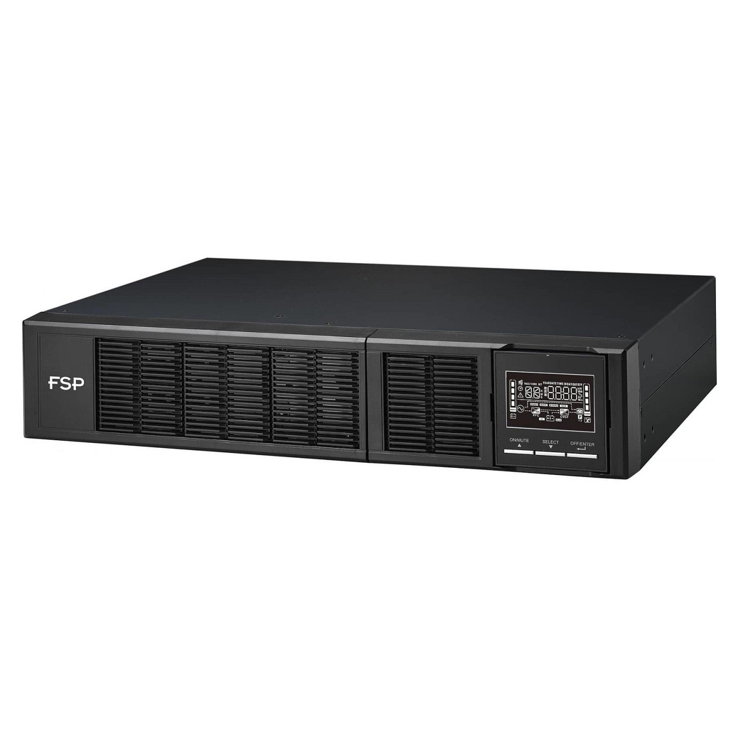 FSP Clippers RT 1K Rack Tower Online UPS 1000VA 1000W 2x12V 9Ah Batterie — Buy in Cyprus with Fast Delivery