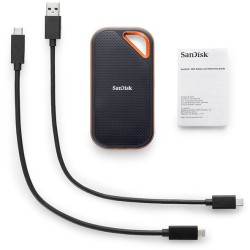 Buy SanDisk Extreme PRO Portable SSD - 2TB - USB 3.2 Gen2x2 - Black in Cyprus, Nicosia, Limassol, Larnaka, Pafos