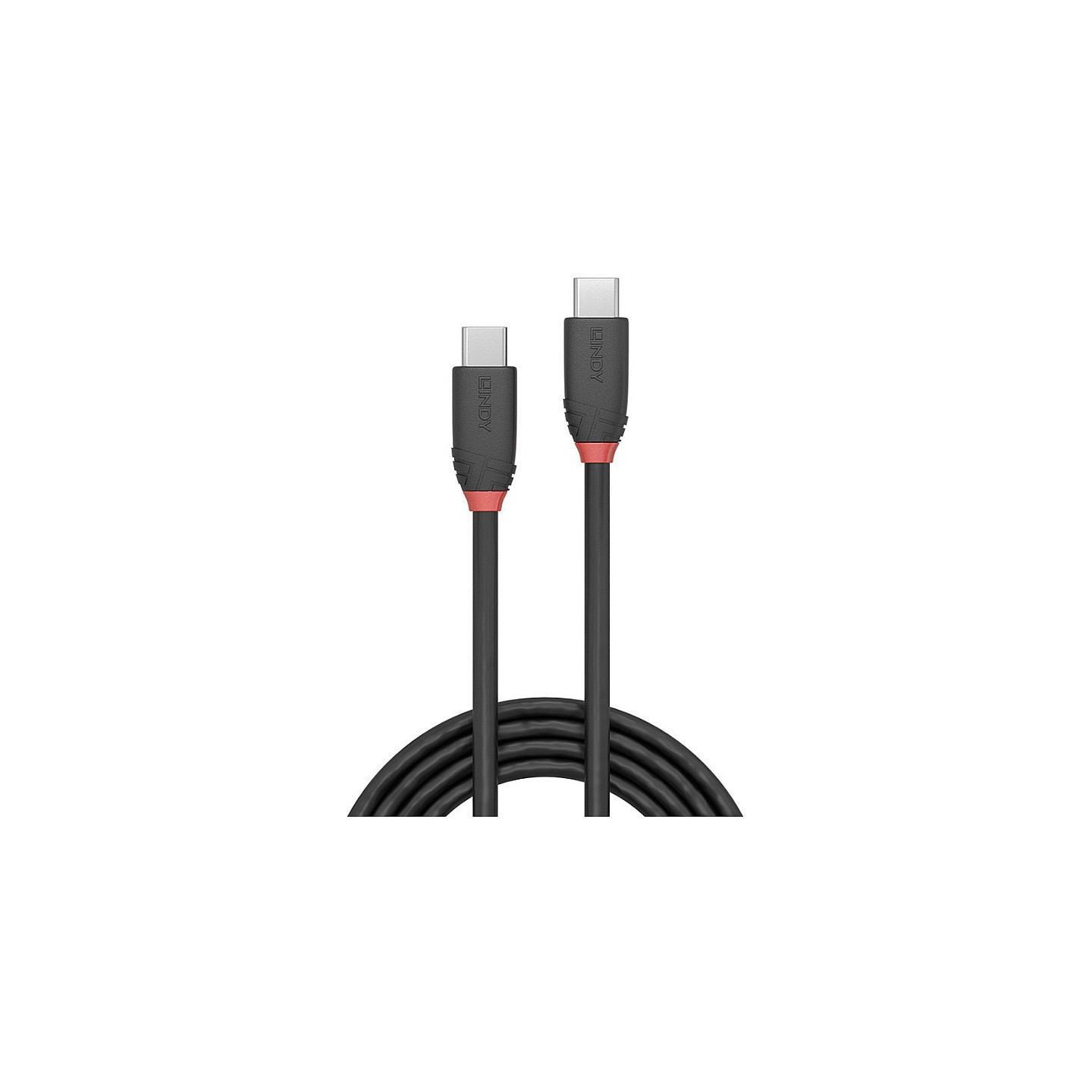 LINDY USB 3.1 Kabel Typ C C 3A Black Line M M 1.5m — Buy in Cyprus with Fast Delivery