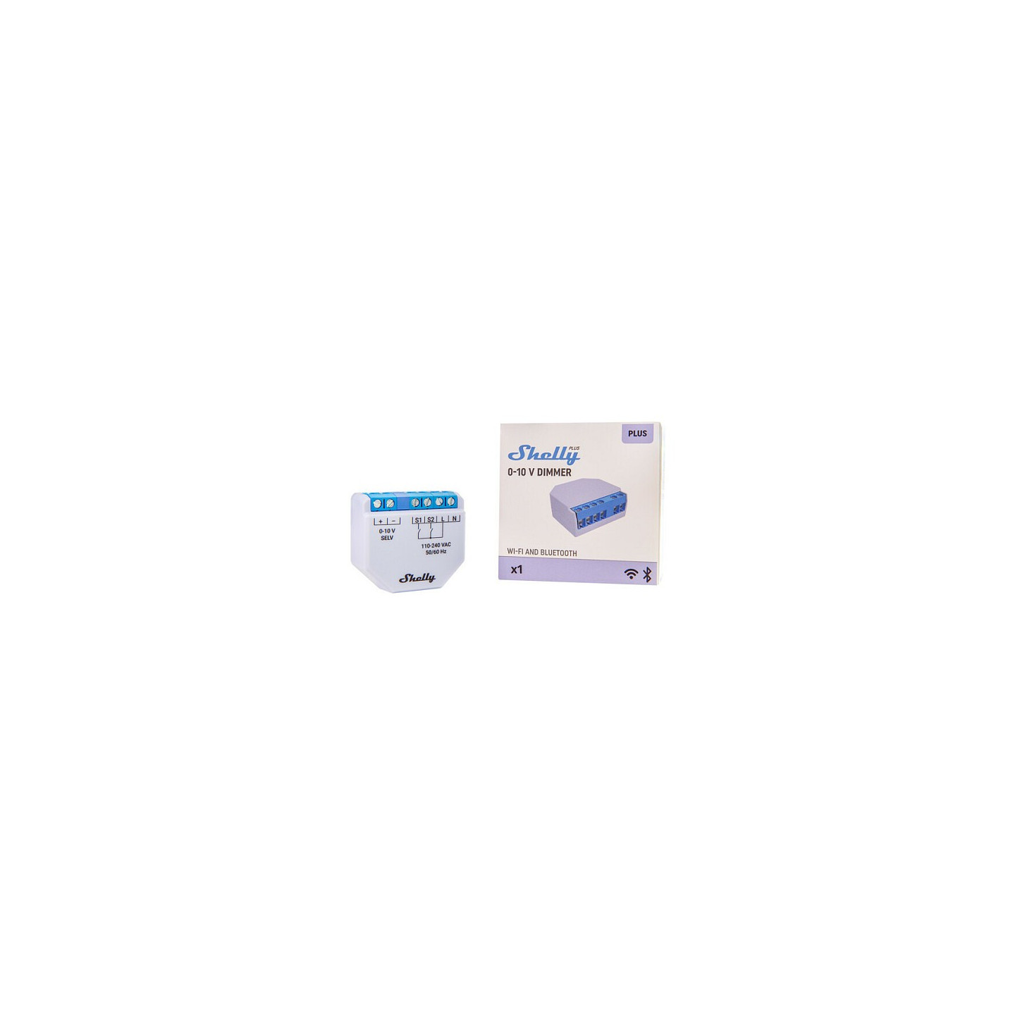 Shelly Relais 'Dimmer 0-10V' Unterputz — Buy in Cyprus with Fast Delivery