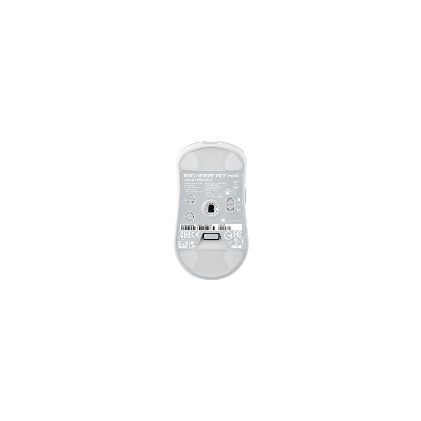 ASUS ROG Harpe Ace Mini - White - Ambidextrous Tri‑Mode Wireless Gaming Mouse, 42,000 DPI — Buy in Cyprus with Fast Delivery