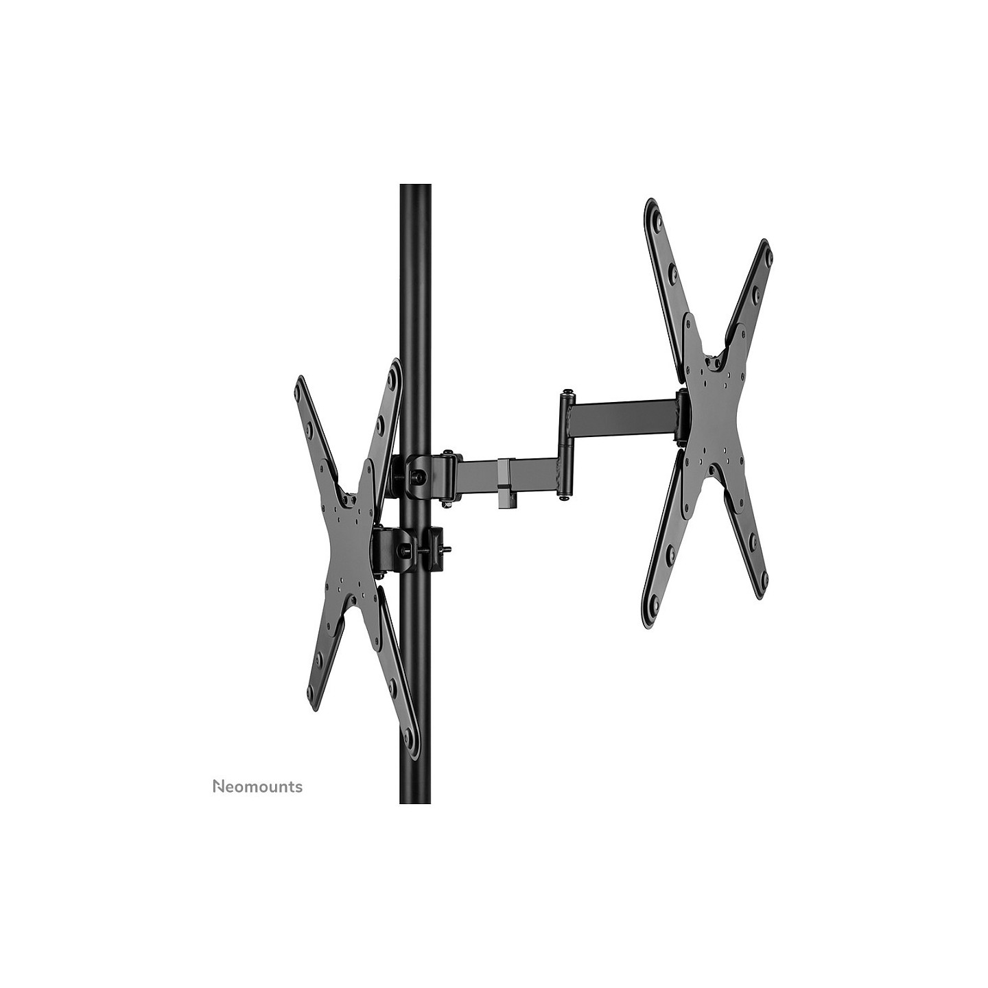 Stangenhalterung. vollbeweglich. (Ø28-50 mm) für 32-55' Bildschirme 25KG FL40-450BL14 Neomounts