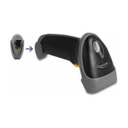 Delock USB Barcode Scanner 1D mit Anschlusskabel und Halterung - Laser - schwarz — Buy in Cyprus with Fast Delivery