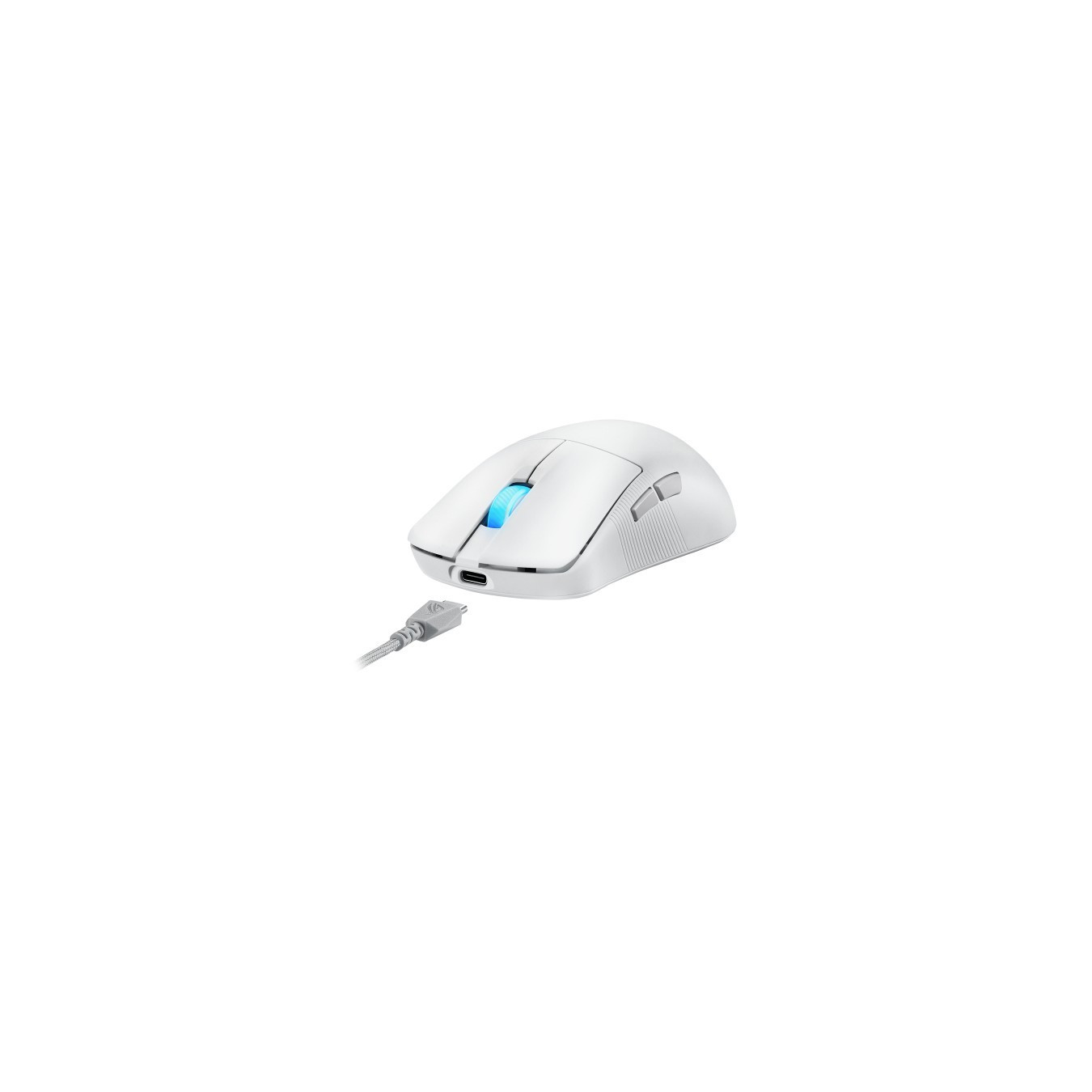 ASUS ROG Harpe Ace Mini - White - Ambidextrous Tri‑Mode Wireless Gaming Mouse, 42,000 DPI — Buy in Cyprus with Fast Delivery