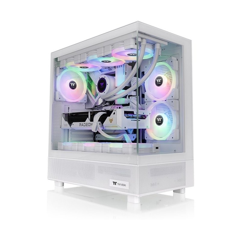 Buy Thermaltake View 270 TG ARGB - Snow White Mid-Tower Case (ATX / E-ATX / mATX... in Cyprus, Nicosia, Limassol, Larnaka, Pafos