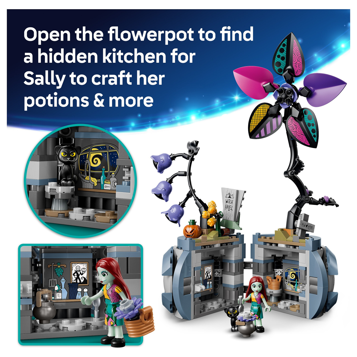LEGO 43288 Disney Sallys Blumentopf — Buy in Cyprus with Fast Delivery