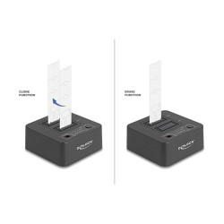 USB 20 Gbps M.2 Dockingstation für 2 x M.2 NVMe PCIe SSD mit Klon- und Löschfunktion — Buy in Cyprus with Fast Delivery