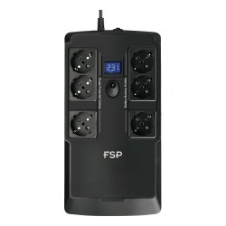FSP NANOFIT 600 Offline UPS 600VA 360W inkl. 2-port USB charger 6 Schuko — Buy in Cyprus with Fast Delivery