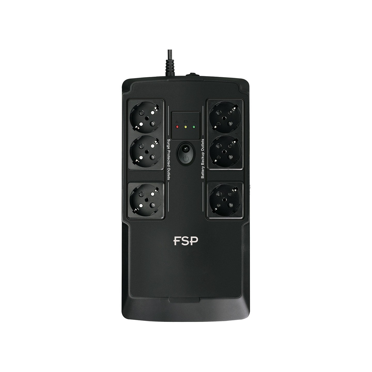 FSP NANOFIT 600 Offline UPS 600VA 360W inkl. 2-port USB charger 6 Schuko — Buy in Cyprus with Fast Delivery