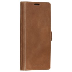 dbramante1928 Lynge - Flip-Hlle fr Mobiltelefon - nachhaltiges Vollnarbenleder - Hellbraun - fr Samsung Galaxy S23U