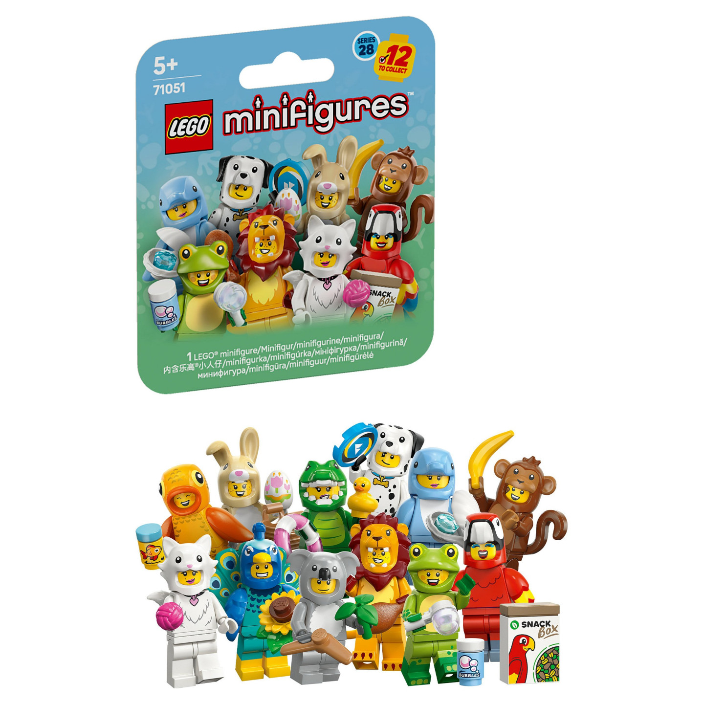 LEGO Minifiguren 71051 Tiere Serie 28 — Buy in Cyprus with Fast Delivery